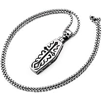 Death Coffin Necklace DIY Opening Skeleton Chain Necklace Cross 