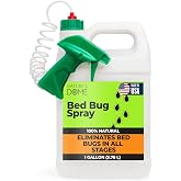 Nature's Dome Bed Bug Spray 1 Gallon Ready-to-Use | Kills Adult Bed Bugs &amp; Nymphs on Contact | Mattress, Box Spring &amp; Furniture Spray | Plant-Based, Dries Clear, Mild Citrus