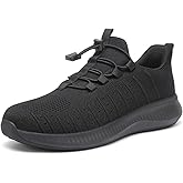 VikoViren Non Slip Work Shoes for Men Slip on Restaurant or Food Service Shoes Breathable Lightweight Water Resistant Walking Sneakers for Chef Kitchen Footwear