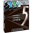 Wrigley's (15 Pack) 5 GUM Peppermint, Spearmint, Wintermint Sugar Free Chewing Gum Variety Pack, 15 Stick