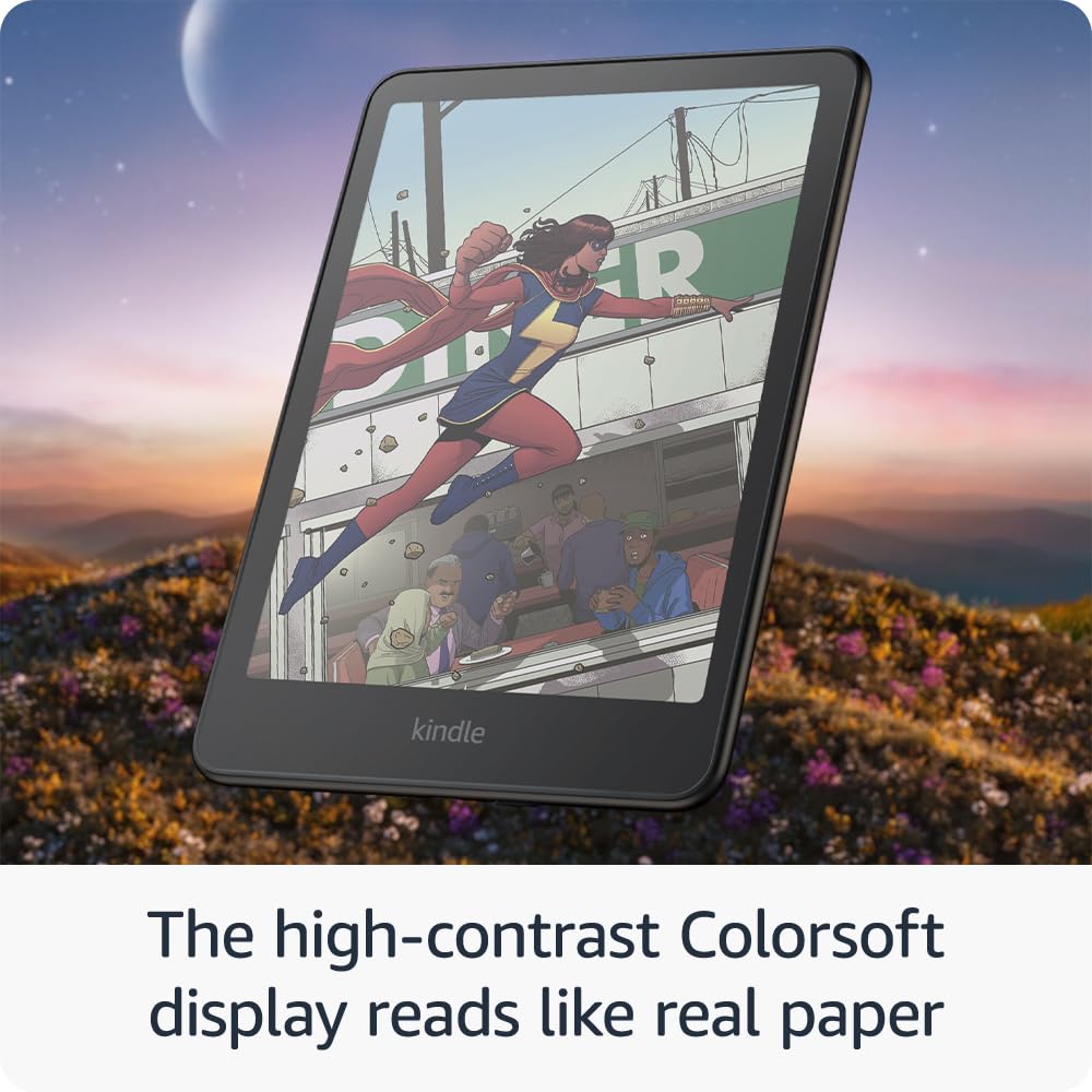 New Amazon Kindle Colorsoft (16 GB) – With colour display and adjustable warm light