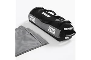 CENTR x HYROX Competition Sandbag – Training Bag with 7 Handles, Cordura® Nylon Construction with Reinforced Double-Stitched Seams and Non-Slip Handles, 10/20/30 kg – HYROX Gear