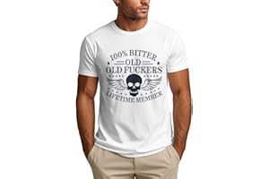bamgen Old Fuckers Club Shirt Vintage 100% Bitter Lifetime Member T-Shirt