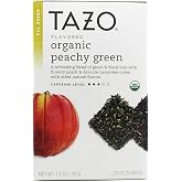 Peachy Green Tea Organic Tazo Teas 20 Bag