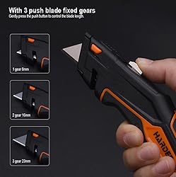 Edward Tools Pro Utility Knife with Retractable