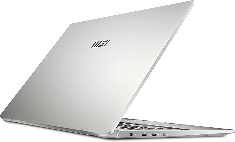 Prestige 16 Studio A13VF-043XES Ordinateur Portable QHD+ 16" (Raptor Lake i7-13700H, 16 RAM, 1 to SSD, RTX 4060 GDDR6 8 Go, sans système d'exploitation) Urban Silver Clavier QWERTY Espagnol