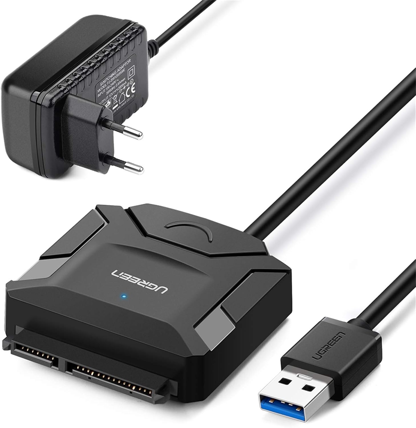 ELUTENG Boîtier de disque dur externe USB C 3.1 de 2,5 pour disque dur SATA