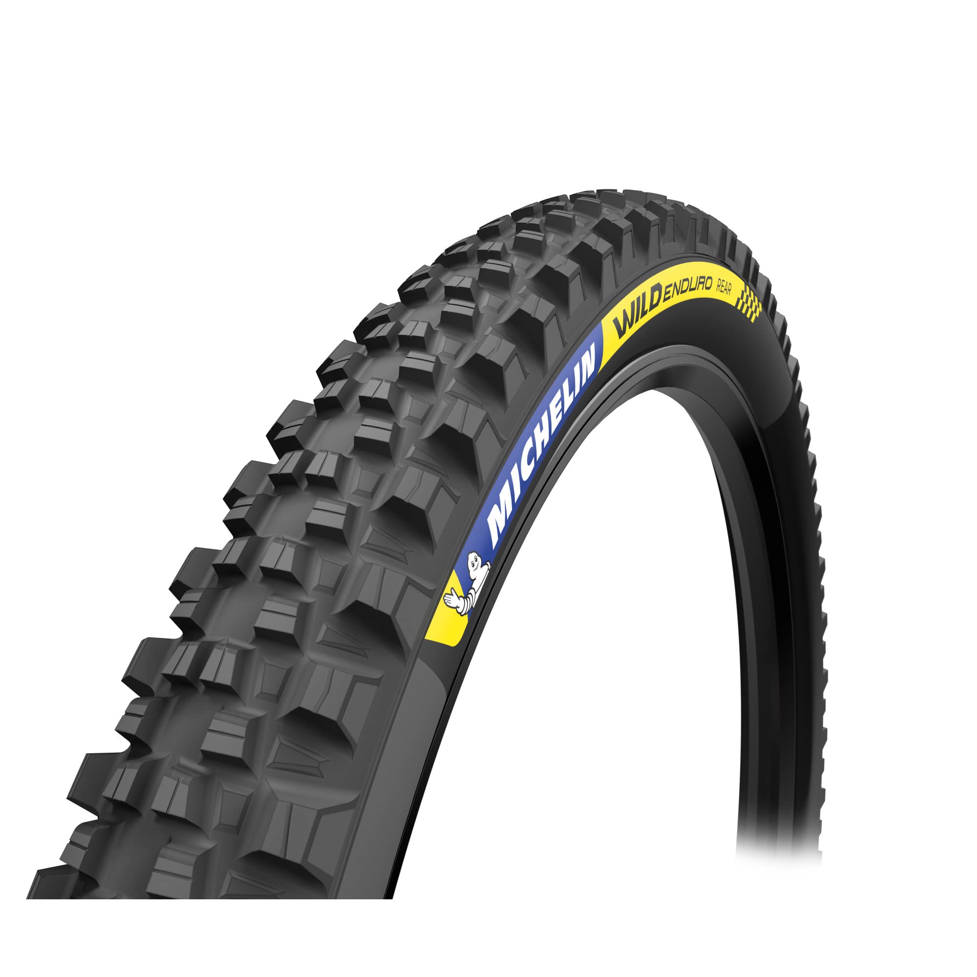 Michelin Wild Enduro Rear Racing Line, MTB Bicycle Tyre, Black, 29 x 2.40 Inches