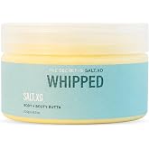 salt.xo Booty Butta Whipped Body Butter for Women, Pineapple, 6.7 Oz