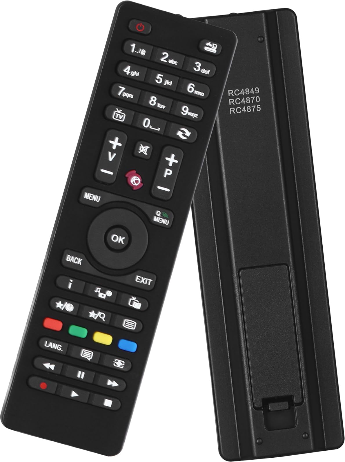 RC4870 Remote Control Replacement for CELCUS Bush CEL-43FHDB-16/1 DLED32167HD DLED40125F DLED48272FHD LCD329083DFHD