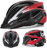 Victgoal Adults Bike Helmet with Detachable Magnetic Goggle Visor LED Light view 2