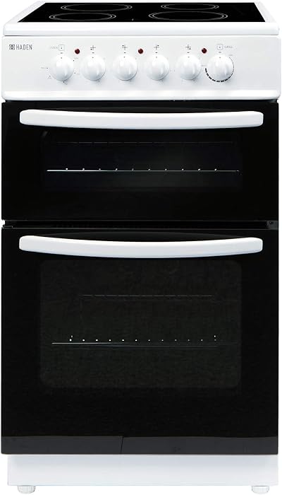 Haden HECT50W Electric Cooker 52 L Freestanding 4 Zone Ceramic Hob White