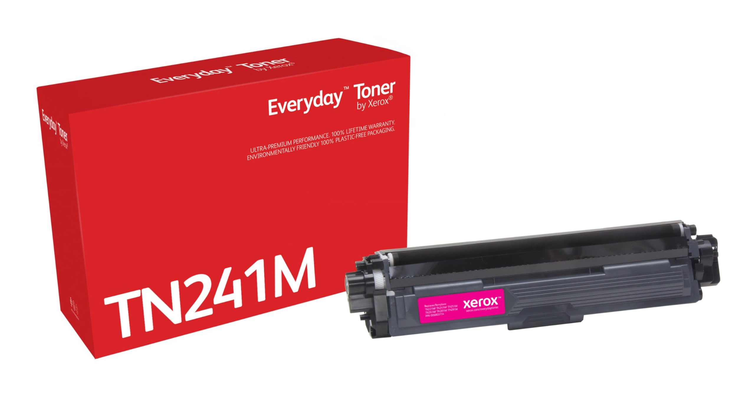 Xerox Everyday Compatible Brother TN241M Magenta Toner, Standard Capacity