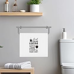 Wzotiy Funny Kitchen Towels - Cotton Waffle Weave