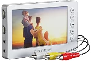 DIGITCONVERT VHS to Digital Converter, Video to Digital Converter,1080P Video Device, Analog to Digital Video Converter, Video & Audio Recording from VCR, VHS, DVD, Tapes, Hi8, Camcorders, Gaming Systems