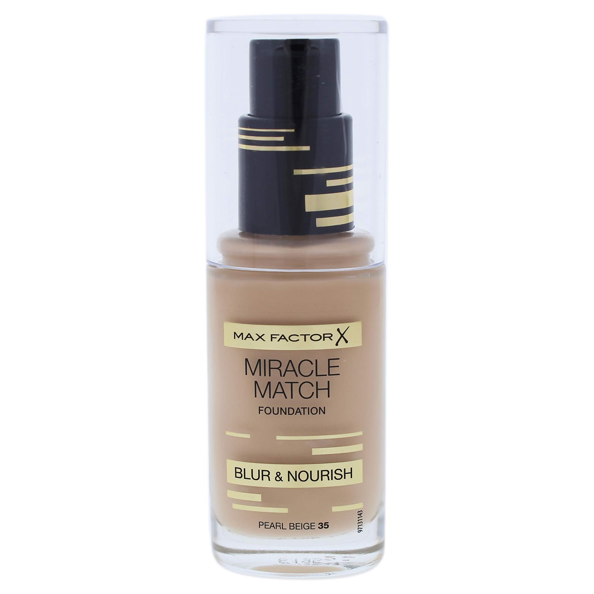 Miracle Match Foundation by Max Factor 35 Pearl Beige 30ml