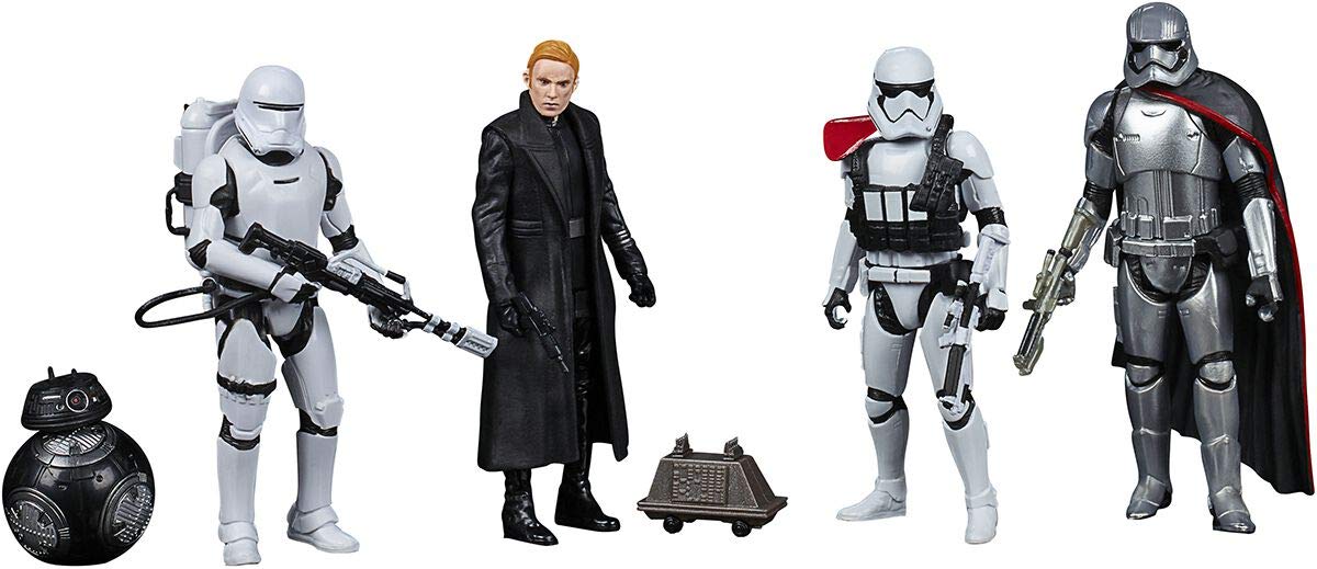 Star Wars Celebrate the Saga Toys The First Order Figure Set, 9,5 cm-Scale Collectible Action Figure 6-Pack, Toys for Kids Ages 4 and Up