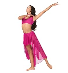 Convertible Long Side-To-Front Chiffon Skirt - WOMENS