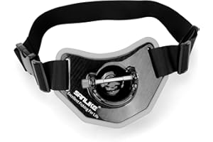 SANLIKE SAN LIKE Fishing Belt Fight Belt - Adjustable Aluminum/Carbon Fiber Waist Fighting Belt Rod Holder Stand-up Fishing Belt