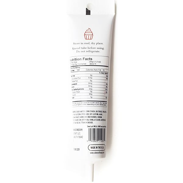 CAKE CRAFT COOKIE ICING, RED