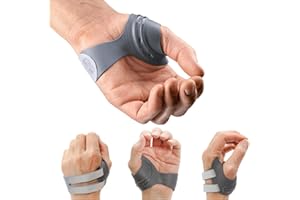 PUSH MetaGrip CMC Thumb Brace for Arthritis Pain Relief | Thumb Stabilizer & Support for CMC Joint Osteoarthritis Pain | Adjustable & Comfortable (Left Hand, Medium)