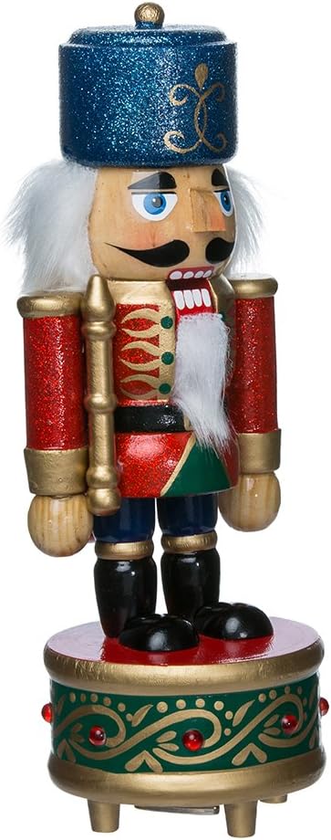 Nutcrackers - Kurt S. Adler 8.5-Inch Wooden Musical Soldier Nutcracker
