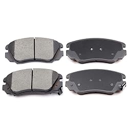cciyu D1421 Front Ceramic Brake Pads Kits 4pcs fit