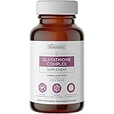 JUST INGREDIENTS Glutathione Complex – 60-Capsule Supplement with Liposomal, S-Acetyl-L-Glutathione & CoreBiome® Tributyrin – Supports Antioxidant Defense, Detoxification & Cellular Health*