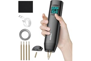 Battery Spot Welder with 1.5" Digital Display 90 Adjustable Power Levels, Auto/Manual Dual Pulse Modes Professional DIY Tool 