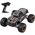 GoolRC 16889A RC Car, 1:16 Scale Remote Control Car, 4WD 45KM/H High Speed RC Truck with Brushless Motor, 2.4GHz All Terrain Off Road Rock Crawler, Electric Vehicle Toy for Adults Kids (Orange)