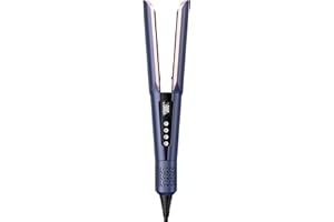 Slopehill 2-in-1 Hair Straightener and Blow Dryer, Professional Styling Tool, Prussian Blue