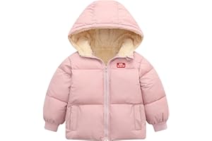 CYTAFE Baby Winter Coats Toddler Hooded Jackets Cotton Warm Lined Puffer Outerwear Baby Boys Girls Windproof Thick Clothes