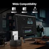 FIDECO Dual Bay USB 3.0 SATA HDD SSD Docking Station Offline Clone 32TB view 6