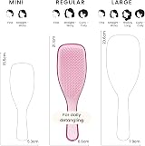 Tangle Teezer The Wet Detangler Hairbrush Raspberry Rouge view 3