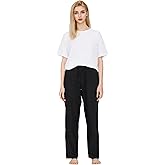 CYZ Women's 100% Cotton Woven Poplin Sleep Pajama Pants