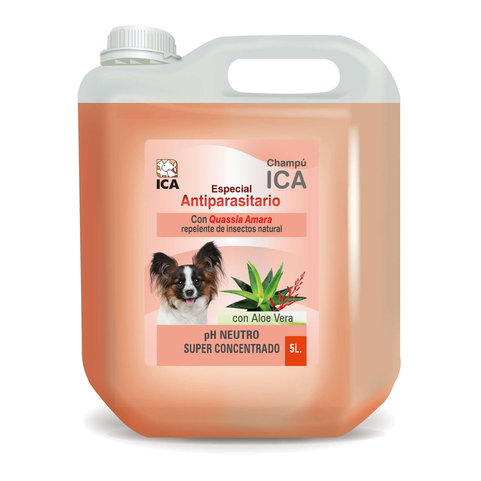 ICA chpg20 Shampoo antiparásitos Aloe Vera for Dogs