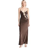 Amazon.com: Lioness Women's Hot Nights Maxi Dress, Onyx, S : Clothing,  Shoes & Jewelry