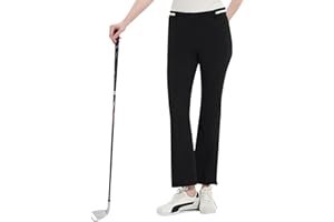 Pro X Gear Women Golf Pants with Pockets Spring Summer 4-Way Stretch Lightweight Quick Dry Casual Pants Athletic UPF 50+