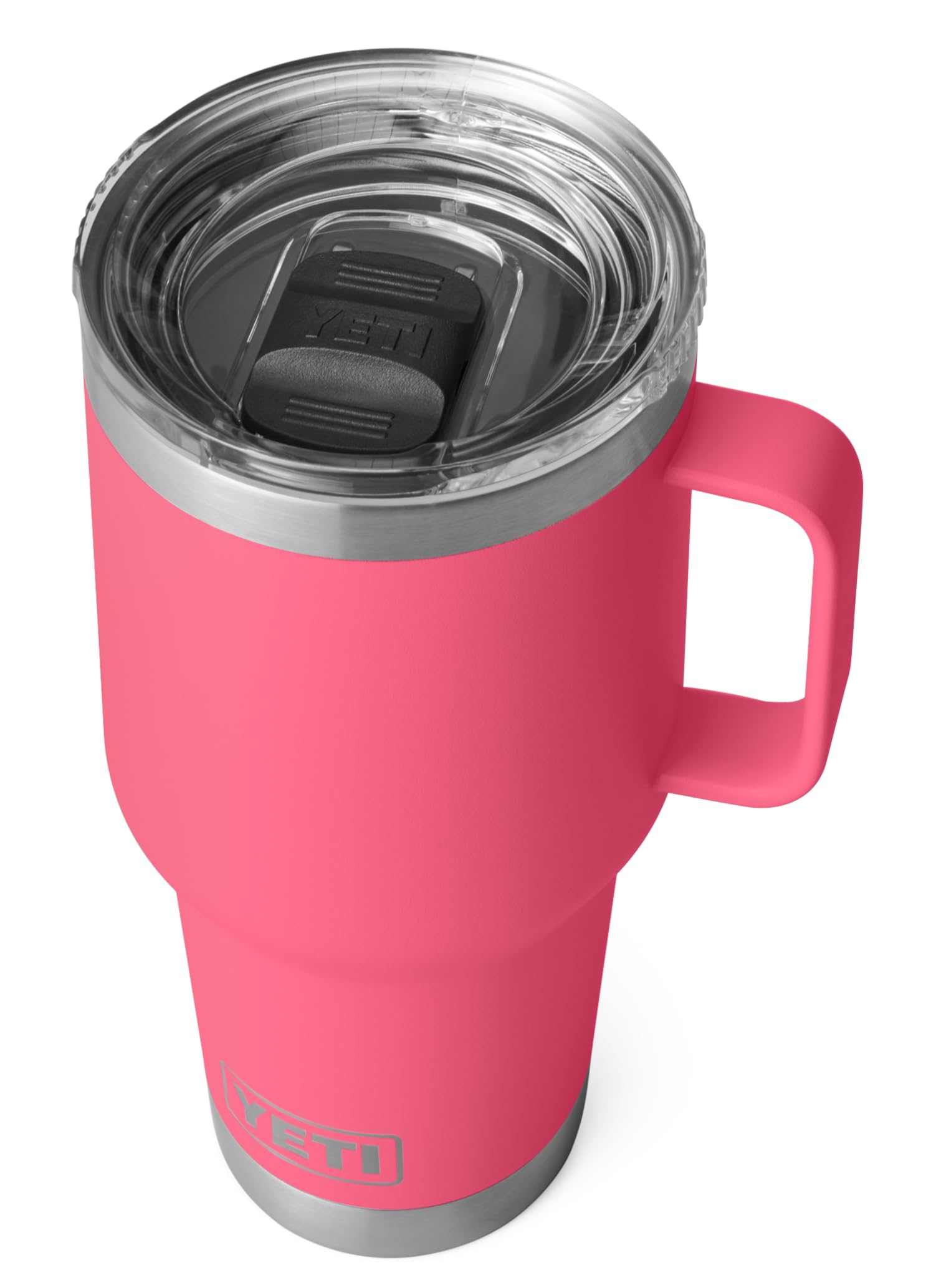 YETI Rambler Travel Mug, Stainless Steel Vacuum Insulated Mug with Stronghold Lid, Tropical Pink, 30 oz (887 ml) — image 1