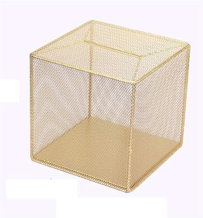 Caja de dinero Batería de moneda del metal caja de moneda Plaza del hogar frasco grande