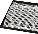 EUROPLAST 100x100mm Black Metal Air Vent Grille Cover with Insect Mesh view 5