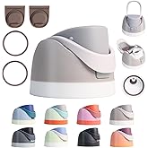 NebkDask Replacement Lid for Owala Freesip - Fits 16oz, Bottles, Leakproof Cap, BPA-Free
