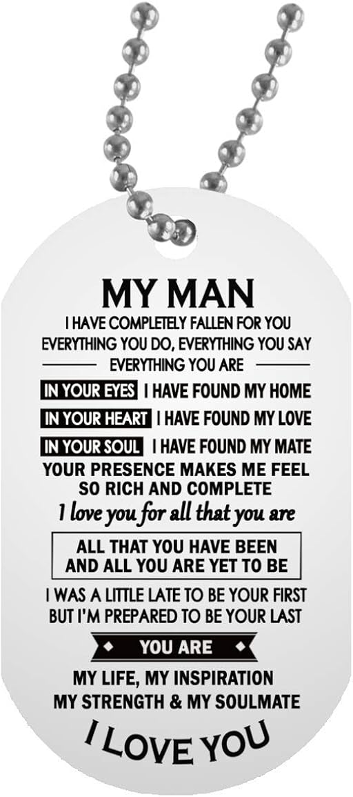 boyfriend and girlfriend dog tags