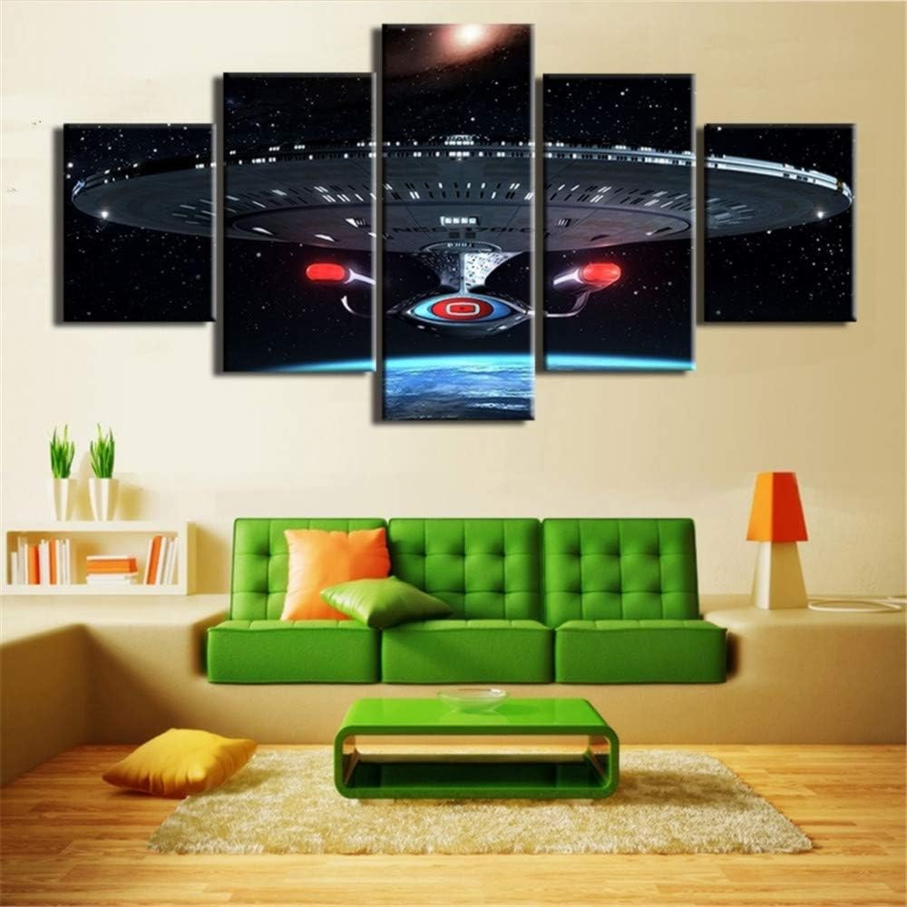 Amazon Com Artwu Star Trek Poster Wall Art Home Wall Decorations