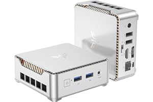 KAMRUI Essenx E2(Upgraded GK3Plus) Mini PC, 16GB RAM 512GB M.2 SSD Mini Computers,12th Alder Lake N95(Beat N100, up to 3.4GHz) Micro PC, HDMI+DP1.4 Dual 4K UHD, Gigabit Ethernet mini Desktop pc