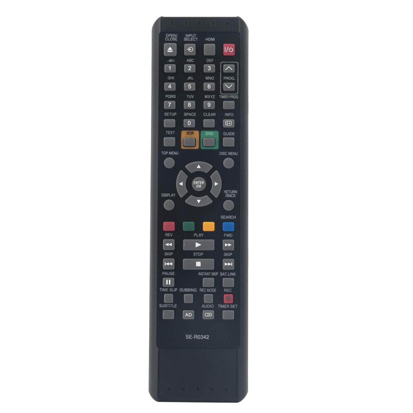 VINABTY SE-R0342 SER0342 Remote Control for Toshiba DVD Recorder D-VR19DT DVR19 DVR20 DVR18