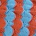 xjamus Colorful Mermaid Tail Blanket for Kids/Adults, Soft and Cozy Precision Knitting Sleeping Bag Camping, Orange