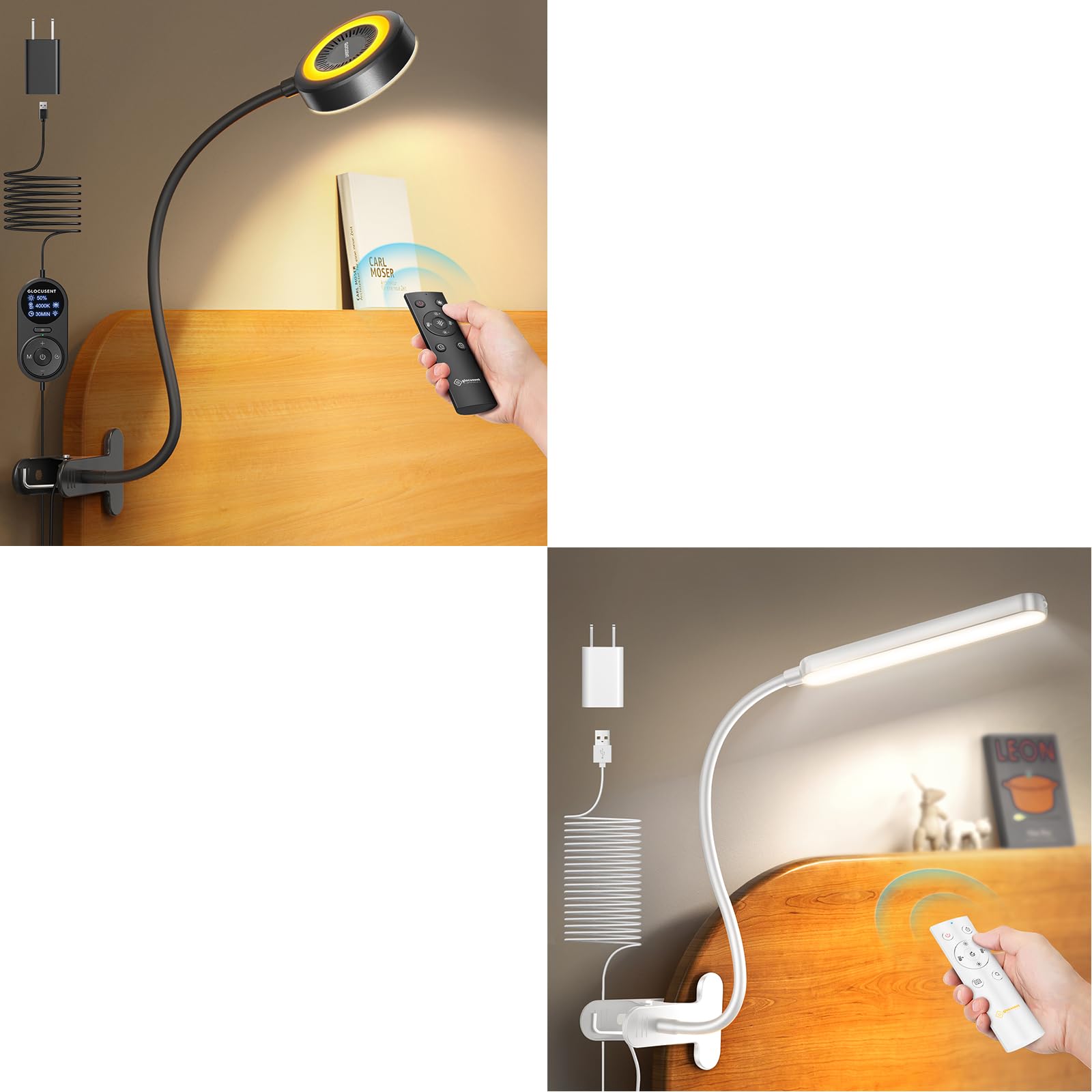 Glocusent Clip On Light