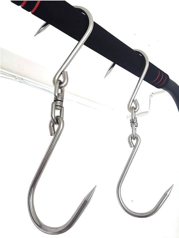 Alele Meat Hook Heavy Duty Stainless Steel Meat Hanging Hooks for