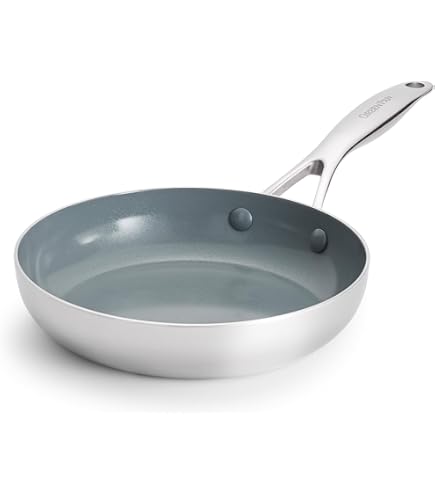 Amazon.com: GreenPan GP5 Stainless Steel 5-Ply Healthy Ceramic